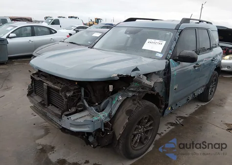 2023 Ford Bronco Sport Big Bend z USA, uszkodzony, nr VIN 3FMCR9B66PRD81903